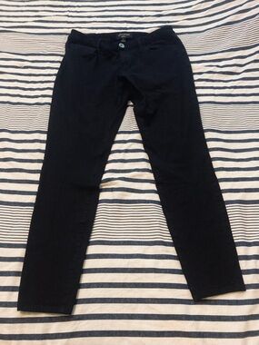 Womens banana republic skinny jeans size 8 jet black
